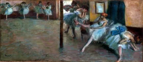 The Ballet Rehearsal 1891 by Edgar Degas