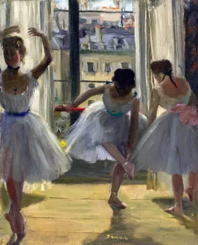 Trois Danseuses by Edgar Degas