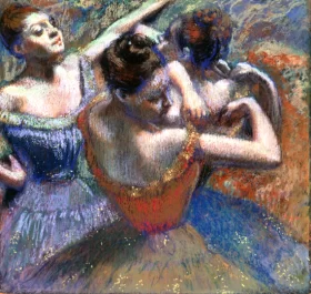 Dancers 1899 by Edgar Degas