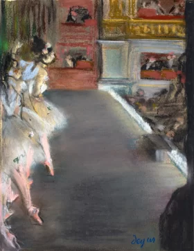Dancers at the Old Opera House 1877 by Edgar Degas