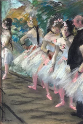 The Ballet 1880 by Edgar Degas