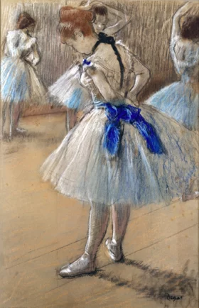 A Study of a Dancer 1880 by Edgar Degas