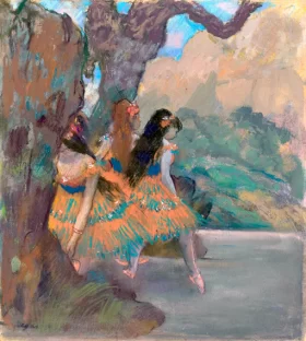 Ballet Dancers 1877 by Edgar Degas