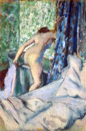 The Morning Bath 1887 by Edgar Degas