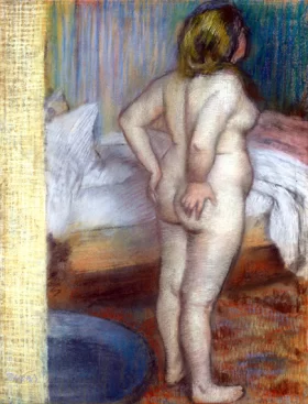The Morning Bath 1886 by Edgar Degas