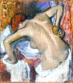Woman Sponging her Back by Edgar Degas