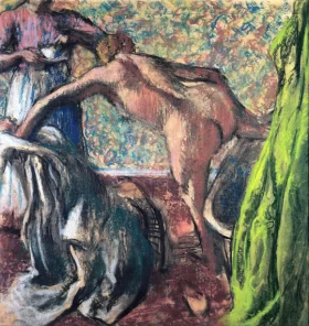 Breakfast After the Bath by Edgar Degas