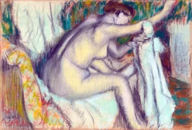 Woman Drying her Arm by Edgar Degas