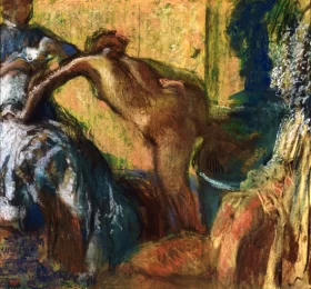 After the Bath 1895 by Edgar Degas