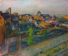 View of Saint-Valéry-Sur-Somme by Edgar Degas