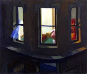 Night Windows 1928 by Edward Hopper