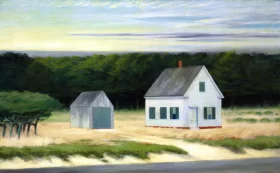October on Cape Cod by Edward Hopper