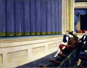 First Row Orchestra by Edward Hopper