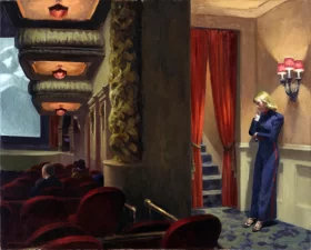 New York Movie 1939 by Edward Hopper