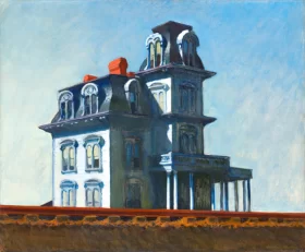 House by the Railroad 1925 by Edward Hopper
