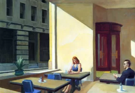 Sunlight in Cafeteria by Edward Hopper
