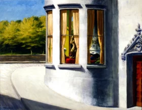 August in the City by Edward Hopper