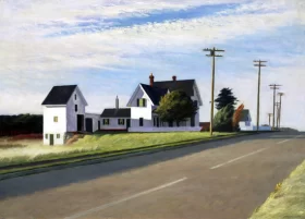 Route 6, Eastham by Edward Hopper