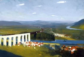 Valley of the Seine 1909 by Edward Hopper