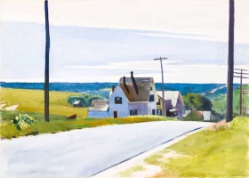 High Road 1931 by Edward Hopper