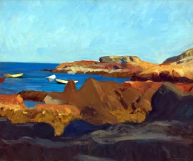 Cove at Ogunquit 1914 by Edward Hopper