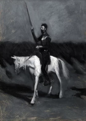 Don Quixote on Horseback by Edward Hopper