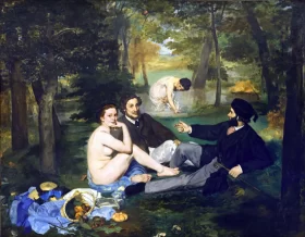 Luncheon on the Grass 1863 by Edouard Manet