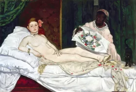 Olympia 1863 by Edouard Manet