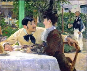 Chez le Père Lathuille, 1879 by Edouard Manet