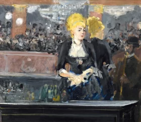 Le Bar Aux Folies-Bergère 1881 by Edouard Manet