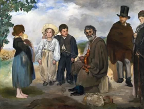 The Old Musician 1862 by Edouard Manet