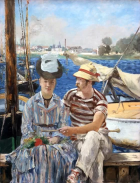 Argenteuil 1874 by Edouard Manet
