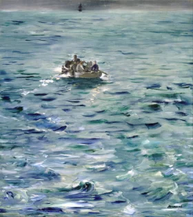 Rochefort's Escape 1881 by Edouard Manet