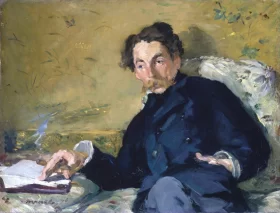 Stéphane Mallarmé 1876 by Edouard Manet