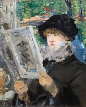 Woman Reading by Edouard Manet