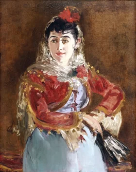 Émilie Ambre as Carmen 1880 by Edouard Manet