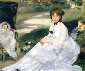 The Garden 1870 by Edouard Manet