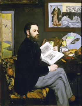 Emile Zola by Edouard Manet