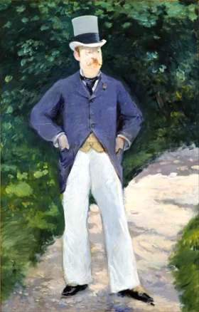 Portrait of Monsieur Brun 1879 by Edouard Manet