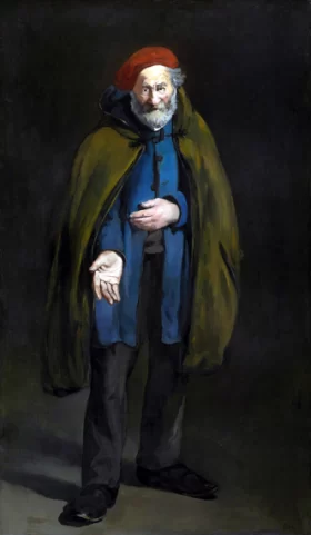 Beggar with a Duffle Coat (Philosopher) by Edouard Manet