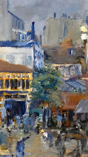 Vue Prise De La Place Clichy 1878 by Edouard Manet