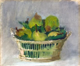 Basket of Pears, 1882 by Edouard Manet