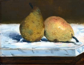 Pears 1880 by Edouard Manet