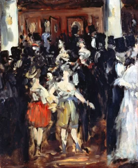 Masked Ball at the Opera 1873 by Edouard Manet