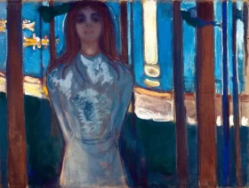 Summer Night by Edvard Munch