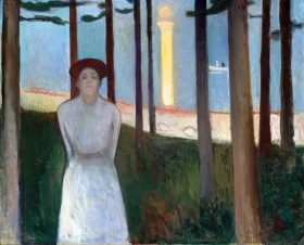 Summer Night'S Dream (The Voice) by Edvard Munch