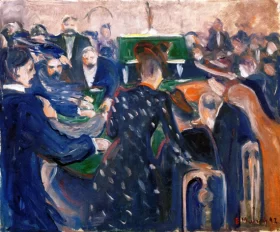 Gamblers In Monte Carlo by Edvard Munch