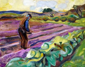 The Sower by Edvard Munch