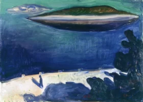 View From Nordstrand by Edvard Munch