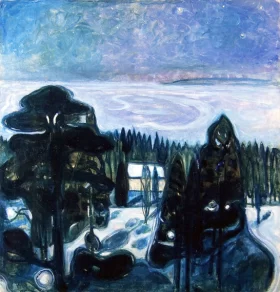 White Night by Edvard Munch
